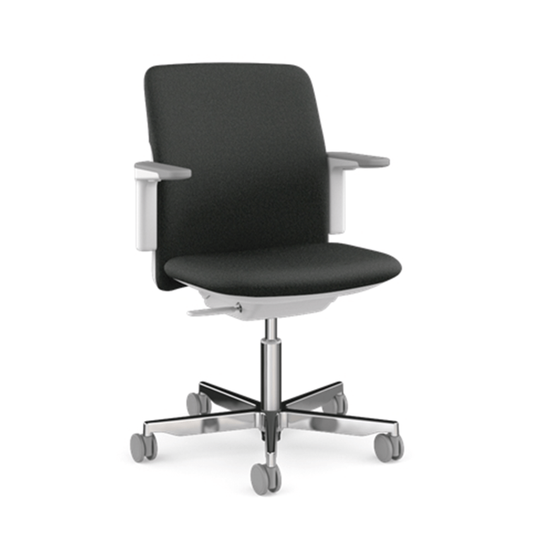  Humanscale Path Upholstered Swivel Desk Chair