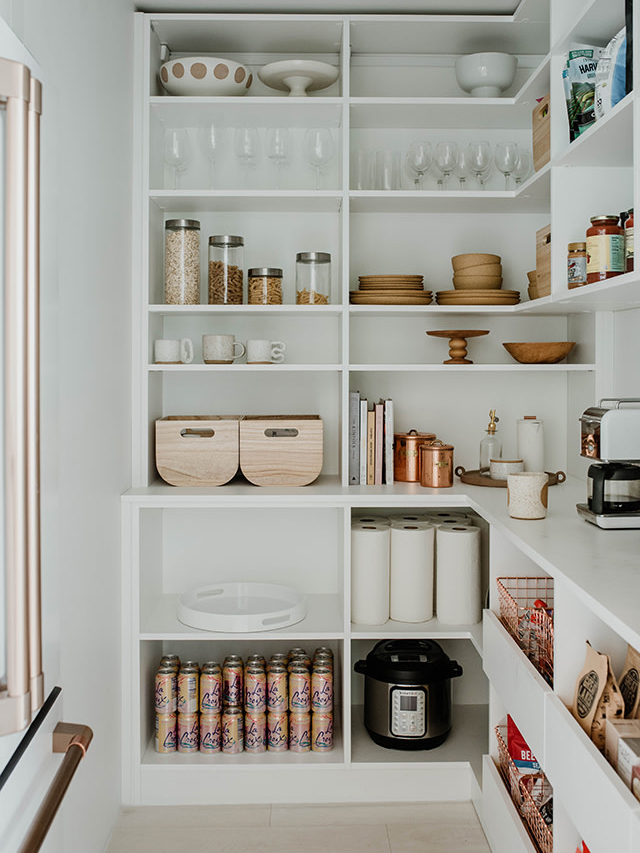 zen white pantry