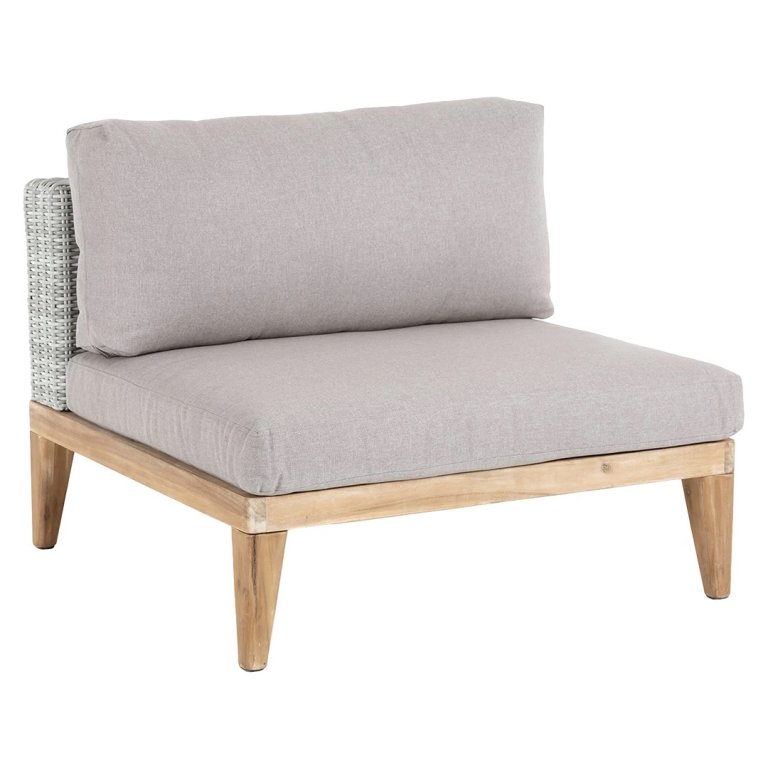  armless gray chair